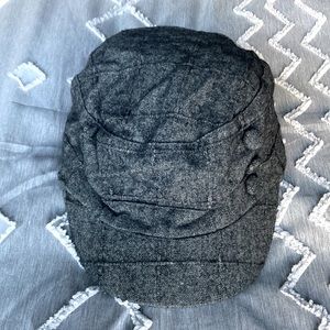 Dark gray stylish hat